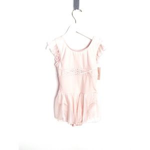 Danskin Freestyle Dance Leotard Girls 7/8 M